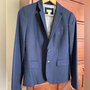 J Crew Classic Schoolboy Navy Blazer